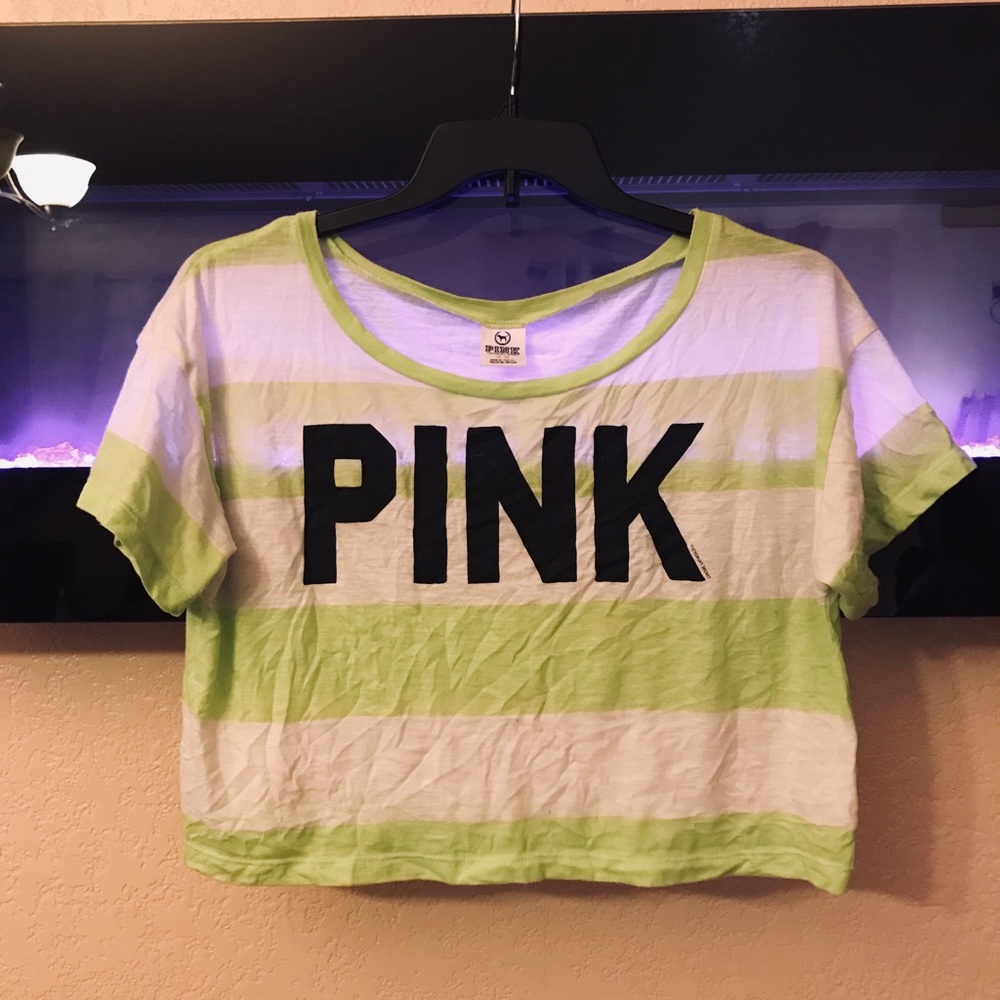 Victoria Secret Pink Womens Crop Top